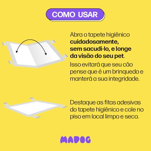 Tapete Higiênico Pet Clean Premium Cães Cachorro Xixi Ultra Absorção 60x55cm 30 Unidades