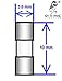 10 Qty. Divine Lighting 3.6x10mm 2.5A Fast Blow Fuse FA 2.5 Amp 250v Mini Micro 3.6x10mm 2.5A Fast-Blow Fuse. FA 2.5A 250v Glass 3.6 x 10 mm. Works with 'Air Innovations' Fans.