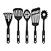 HULLR 10-Piece Nylon Kitchen Utensils Cooking Tool Set - Classic Black