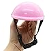 SenseYo 4 Inch ABS Plastic Doggie Puppy Bike Motorcycle Helmets Sports Dog Costumes Accessories for Dog, Pink