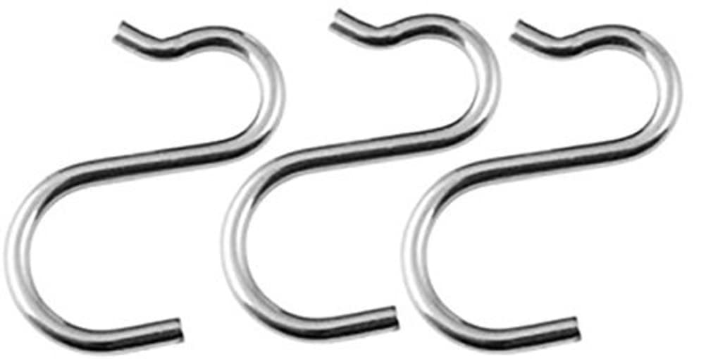 Fackelmann Tecno Hook Hooks, Metal, Silver
