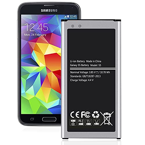 Acevan Galaxy S5 Battery, S5 Battery Replacement for Samsung
