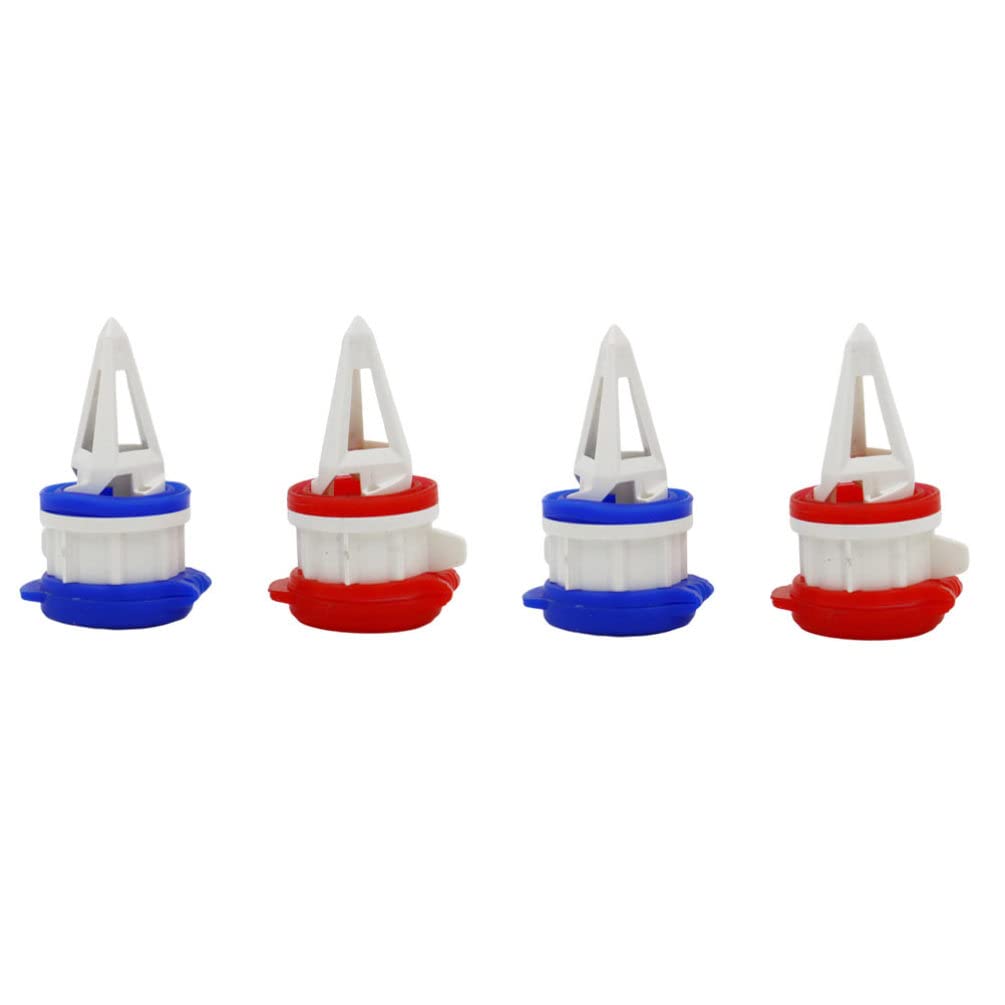 HEMOTON Milk Carton Pourer Wine 4Pcs Silicone Liquor Pourers Rubber Spout Pourer Brick Splitter with Cover Box Drinks Diverters Box Drink Drink Dispenser Milk Carton