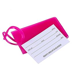 4 Packs Colorful Flexible Travel Luggage Tags for