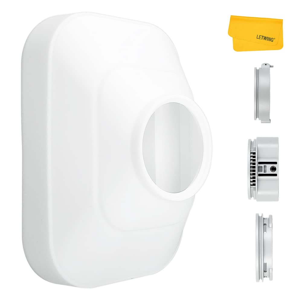 GODOX ML-CS1625 Soft Tent Kit With Round Head/Rectangle to Round Head/Godox Mount 3 Kinds of Adapters Silicone Soft Tent for Godox TT685II V860III AD100Pro ML30 ML30Bi AD400Pro(ML-CS1625)