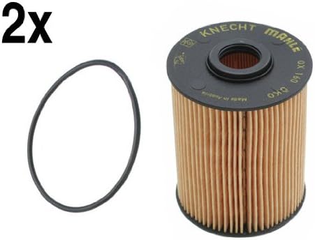 for Porsche 955 (base) Oil Filter Kits (x2) MAHLE