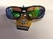Calcutta LR1GM Long Range Sunglasses, Black Frame, Green Mirror Lens