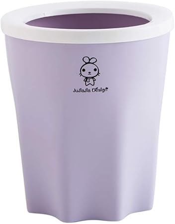 Cubo de Basura Cocina Baño Interior Plástico Creativo Delgado