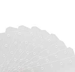 Eilova 6-Hole Clear Frosted PVC Sheet Pages