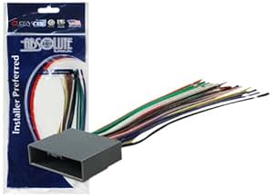 Amazon.com: Absolute USA H812/1722 Radio Wiring Harness ... 2006 honda civic radio wiring harnesses 