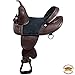 HILASON 14″ 15″ 16″ 17″ 18″ TREELESS Western Trail Barrel Racing Leather Saddle TAN/Brown/Black/Mahogany/Oiledthumb 1