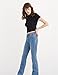 Simple Retro Women's Cotton Short Sleeve Round Neck Crop Top