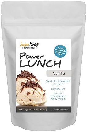 PowerLunch Whey Protein Meal Replacement Shake - Vanilla (15 Servings)