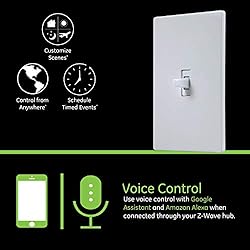 Enbrighten Z-Wave Smart Toggle Light Switch with