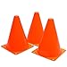 Fun Express Orange Traffic Cones - Set of 12 - VBS Vacation Bible School Supplies/Decor - Great for Kids Sports, Games and Toys