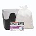 Handi-Bag Super Value Pack, 8gal, .55mil, 22 x 24, White, 130/Box, Sold as 2 Box, 130 Each per Box