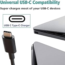 USB Type C Chromebook Charger 45W Fit for HP
