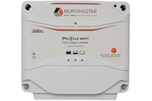 MORNINGSTAR CORPORATION Morningstar Prostar 25A MPPT Solar Charge Controller 12V/24V Batteries, Solar Panel Controller Battery Controller Solar Controller 12V 24V, Lowest Fail Rate MPPT Charge Controller for Solar Panels
