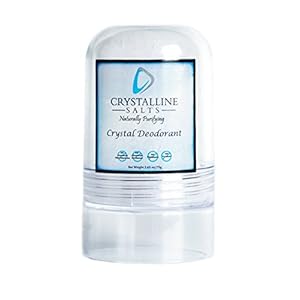 Premium Crystal Deodorant - Made From Pure Mineral Salts Harvested From The Pristine Mountains Of Thailand - Ideal for Athletes. Combats Odor Naturally. No Stains, No Synthetics, No Aluminum. For Men and Women. Natural Salt Rock.