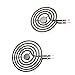 ANTOBLE MP22YA Electric Range Burner Element Unit Set - 2 pcs MP15YA 6