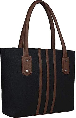 DeeFly Women's Handbag (eddy-003_Black & Brown)