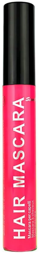 Stargazer UV Neon Pink Hair Mascara Temporary Wash Out Colour Wand Applicator