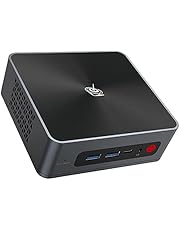 Newest 4 Cores 8th gen Intel i5-8279U(Up to 4.1GHz) SEi8 Beelink Mini PC, 16GB RAM 512GB NVMe M.2 SSD, Gigabit Ethernet, 4K HD, Dual HDMI, WiFi 5, BT5.0, Fan, Windows 10 Pro, Support Auto Power On
