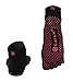Gaiam Yoga Socks - Grippy Non Slip Sticky Toe Grip Accessories for Women & Men - Hot Yoga, Barre, Pilates, Ballet, Dance, Home - Pink, Medium/Large