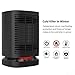 Space Heater, Veidoo 950W Portable Electric Heater Oscillating PTC Ceramic Personal Space Heater with Overheating and Tip-Over Protection Quiet and Quick Heating up for Home and Office