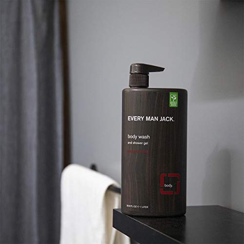 Every Man Jack Men's Body Wash 33ounce Twin Pack 2 Bottles