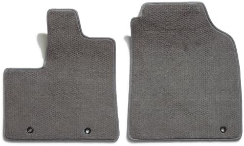 Premier Custom Fit 2-piece Front Carpet Floor Mats for Porsche Boxster - Premium Nylon, Gray