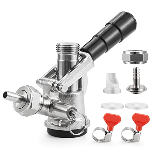 MRbrew Keg Coupler, O.D 1/4'' Draft Beer Tailpiece Commercial Sankey