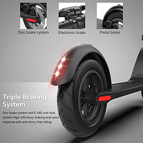 Electric Scooter for Adults with Detachable Battery Powerful 400W