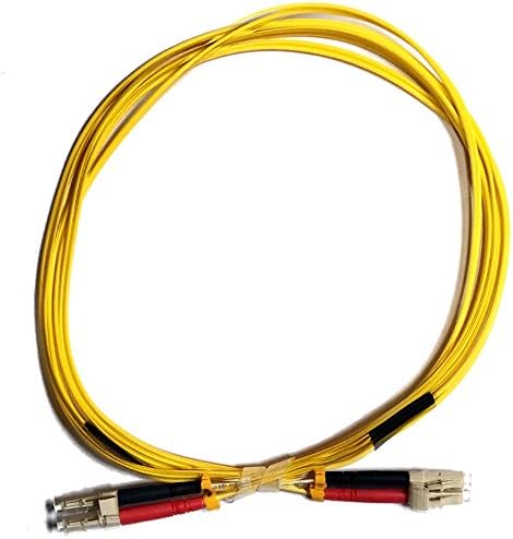 Diablo Cable 1m LC/LC 10GB Duplex 50/125 Multimode OM3 Fiber Patch Cable Yellow