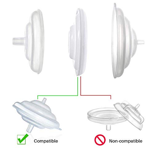 PumpMom Replacement Silicone Membrane, for Spectra S2 S1 and 9 Plus Breastpump Backflow