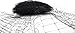Ross 15800 Garden Nettting Protects Fruits and Vegetable from Birds and Animals, 14 ft x 75 ft, Black