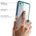 SUPCASE Unicorn Beetle Style Case for iPhone SE 3 (2022), iPhone SE 2020, iPhone 7, iPhone 8, Premium Hybrid Protective Clear Case (Navy)