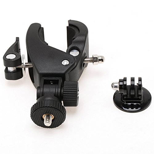 Wiseup™ Motorcycle Bike Quick Release Handlebar Mount Clamp Tripod Adapter for GoPro Hero 4 3+ 3 2 1