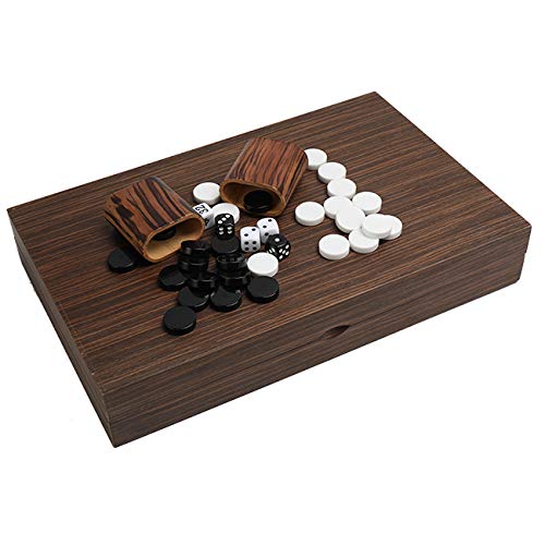 HOLYKING Top Backgammon Set Classic Board Games Case Acrylic Chess Pieces Best Strategy for Adults and Kids