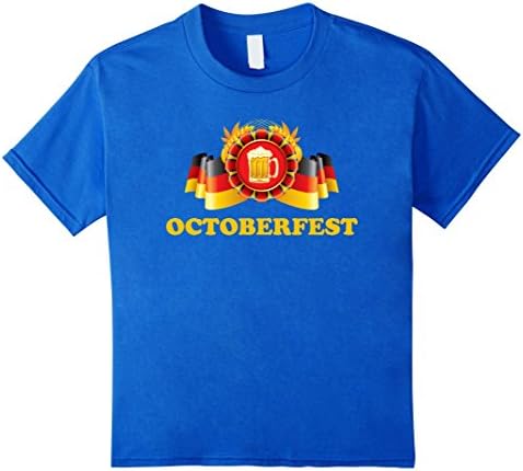 unisex-child Octoberfest 2017 Costume T Shirt Man Woman Tee  8 Royal Blue
