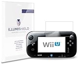 iLLumiShield â€“ Nintendo Wii U GamePad Screen Protector Ultra Clear HD Film with Anti-Bubble and Anti-Fingerprint â€“ High Quality Invisible LCD Shield â€“ Lifetime Replacement Warranty â€“ [3-Pack]