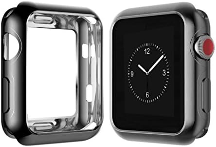 Apple Watch 3 Case, Ultra-Thin Soft Full Coverage Case for Iwatch Series 3 (38mm) Screen Protector