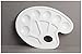 Paint Tray Palettes Xpassion Art Palette for Painting White