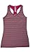 90 Degree By Reflex Kids - Girls Textured Zig Zag Tank Tops - Junior Activewear - Neon Pink Lime Combo Medium (10)
