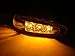 DEPO 2008-2012 Mitsubishi Lancer Evo 10 x Smoke LED Fender Side Marker Light Set