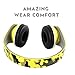 Headphones,Headphones with Microphone,Foldable Noise Isolating Stereo On Ear Deep Bass Headsets for Iphone,Android Device,Mp3/4,Laptop,Tablet (camouflage)