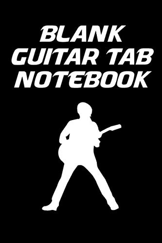Blank Guitar Tab Notebook: 6x9 soft cover guitar tablature book with blank guitar tab paper