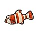 TUFFY - World's Tuffest Soft Dog Toy - Ocean Fish Orange- Squeakers - Multiple Layers. Made Durable, Strong & Tough. Interactive Play (Tug, Toss & Fetch).Machine Washable & Floats