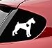 Boxer with heart dog Vinyl Decal Sticker | Cars Trucks Vans Walls Laptop | WHITE | 5 X 4 In Decal | KCD293