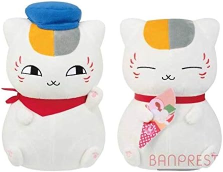 Amazon 夏目友人帳 でっかいぬいぐるみ ニャンコ先生クレープ 全2種セット ぬいぐるみ おもちゃ